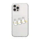 soratoのおばけうさぎ列車 Clear Smartphone Case