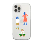 イケマリコのshopの3姉妹 Clear Smartphone Case