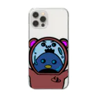 ☆Nacyo☆のペンクマ君 Clear Smartphone Case