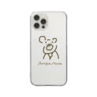 maido ariiのシックなくまごろう Clear Smartphone Case