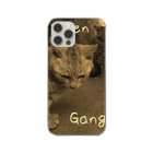 ちばっちょ【ち畳工房&猫ねこパラダイス】のKitten Gangs Clear Smartphone Case