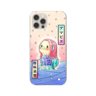 Michath/ミチャスのアマビエ for iPhone Clear Smartphone Case