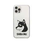 ももよりの柴犬 Clear Smartphone Case