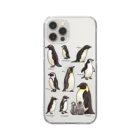 huroshikiのペンギンだらけ Clear Smartphone Case