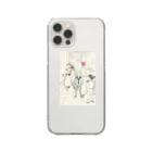 うさぎのVerses for Grannie − A visit to the Paris Clear Smartphone Case