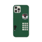 新商品PTオリジナルショップの沿線電話（回線切り替えスイッチ、プッシュボタン） Clear Smartphone Case
