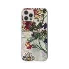 mginalsのfloral phone case クリアスマホケース