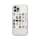 すとろべりーガムFactoryのドットUMA図鑑 Clear Smartphone Case