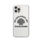 おなまえefrinmanのSUUUCHAN Clear Smartphone Case