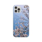 ごとー/お写真と日常の青と桜 Clear Smartphone Case