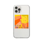 ほとけ Summerのほとけsummer2021【ロゴ】 Clear Smartphone Case