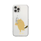 viva's SHOPのねこぜびーばー Clear Smartphone Case