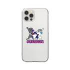 NYARASHI公式ショップ”NYARA4”のNYARASHI2021ドームツアーグッズ Clear Smartphone Case