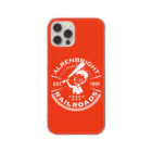 PoooompadoooourのRailroads お猿さんエンブレム 赤 Clear Smartphone Case