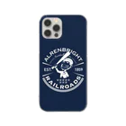 PoooompadoooourのRailroads お猿さんエンブレム 青 Clear Smartphone Case