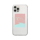 えまのmiss you Clear Smartphone Case