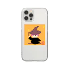 マルポロの素敵な夜の魔女っ子ちゃん Clear Smartphone Case