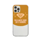 ヤマノナガメのshine like a diamond Clear Smartphone Case