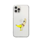 山羊、数えるのバナナおじさん Clear Smartphone Case