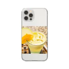 SunnySundayArtのマラッカのジュースフォトスマホケース Clear Smartphone Case