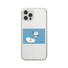 まろたまごのまろたまごくん Clear Smartphone Case