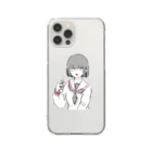 はちのすの桃の子 Clear Smartphone Case