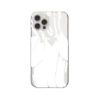 山形屋米店の白版＿ムンクの叫び Clear Smartphone Case