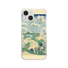 SONOTENI-ARTの003-011　葛飾北斎　『冨嶽三十六景　東海道品川御殿山ノ不二』　クリア　スマホケース　iPhone 13mini/12mini/11Pro専用デザイン　CC4 Clear Smartphone Case