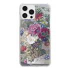 PALA's SHOP　cool、シュール、古風、和風、のflower arrangement アントニー・ヴァン・デン・ボス 1778-1838年 Clear Smartphone Case