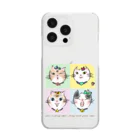 りんころRinのソーing部の保護猫　名言１小さな愛 Clear Smartphone Case