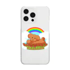 ✨🌈✨ユラクラカン🇯🇵 ✨🌈✨のトイ・プードル🌈ファミリー🌈レインボー　バージョン Clear Smartphone Case