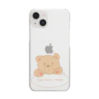 あちくまさん屋のkuma nandayo Clear Smartphone Case