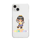 DIALOGUE＋のドットDIALOGUE＋ やかん推しクリアスマホケース Clear Smartphone Case