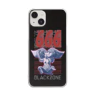 BlackZone病み市の自由平等博愛 Clear Smartphone Case