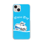 N's CreationのDrive Dog スマホケース Clear Smartphone Case