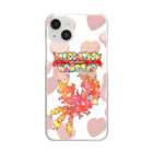 デコレーションモンスター@夢を叶えるお手伝い！のデコモン【にくす】 Clear Smartphone Case