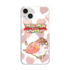 デコレーションモンスター@夢を叶えるお手伝い！のデコモン【ふくちゃん】 Clear Smartphone Case