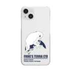 FROG'S TERRA LTDのカラード　ディープシーブルー Clear Smartphone Case