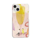 Ko. Machiyama online shopのFizz You Is Or Fizz You Ain’t My Baby Clear Smartphone Case