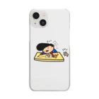 momino studio SHOPの居眠る Clear Smartphone Case