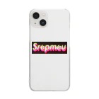 SY ClothngsのSrepmeu BOX LOGO Clear Smartphone Case