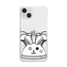 クリーチャーズのうさみみウォーク/コルセット Clear Smartphone Case