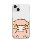 はるはるのめぇちゃん Clear Smartphone Case