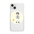 shisyu工房のバスケ少年 ミニバス Clear Smartphone Case