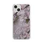 ayumi(元接客業、今は専業主婦)🇺🇦の桜 Clear Smartphone Case