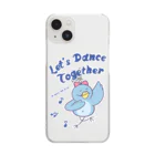  Millefy's shopのLet’s Dance Together クリアスマホケース