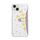 韓国な雑貨屋さん【cha-pwa cha-pwa】の【병아리】ピョンアリ-iPhone-case（ヒヨコ） Clear Smartphone Case