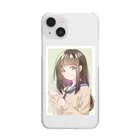 yanchikiのオリキャラグッズ店の林原　かすみ Clear Smartphone Case