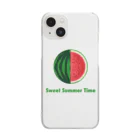 MochishopのSweet Summer Time Clear Smartphone Case