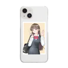 yanchikiのオリキャラグッズ店の南野　渚 Clear Smartphone Case